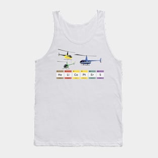 Civil Light Helicopters Chemistry Tank Top